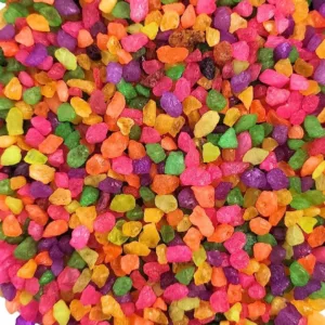 Multicolor Neon Crushed Glow Stone (1kg)