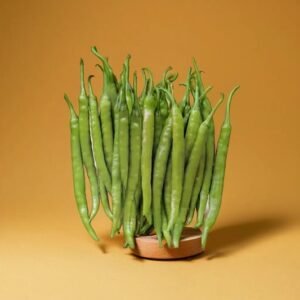 GREEN CHILLI DESI VEGETABLE SEEDS (50 seeds)